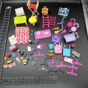 Lot Of Random Barbie & Misc Brand‎ Accessories